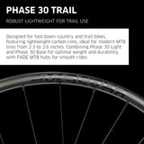 NEWMEN - Wheel (Rear) - Phase 30 Base | Trail