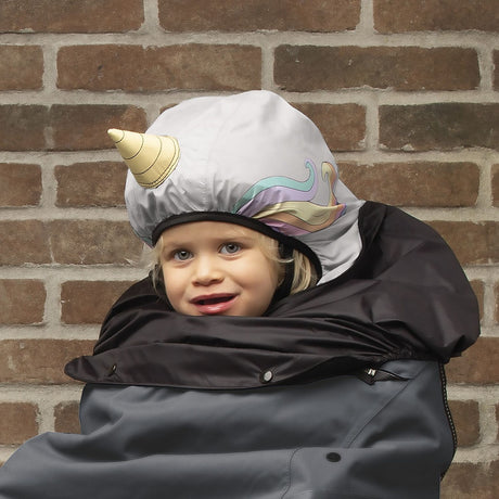 Tucano Urbano - Thermal Child Bike Seat Rain Cover with Hood - OPOSSUM® STORY - ZEITBIKE