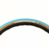 Panaracer - GravelKing (Slick Thread / Gravel) Folding Bicycle Tire - Limited Edition 2023 (Sunset Orange/Turquoise Blue)