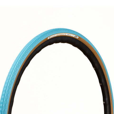 Panaracer - GravelKing SS (Gravel) Folding Bicycle Tire - Limited Edition 2023 (Sunset Orange/Turquoise Blue)