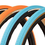 Panaracer - GravelKing SS (Gravel) Folding Bicycle Tire - Limited Edition 2023 (Sunset Orange/Turquoise Blue)