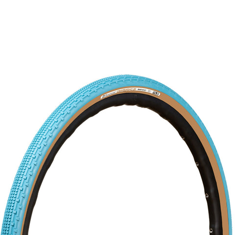Panaracer - GravelKing SK (Gravel) Folding Bicycle Tire - Limited Edition 2023 (Sunset Orange/Turquoise Blue)