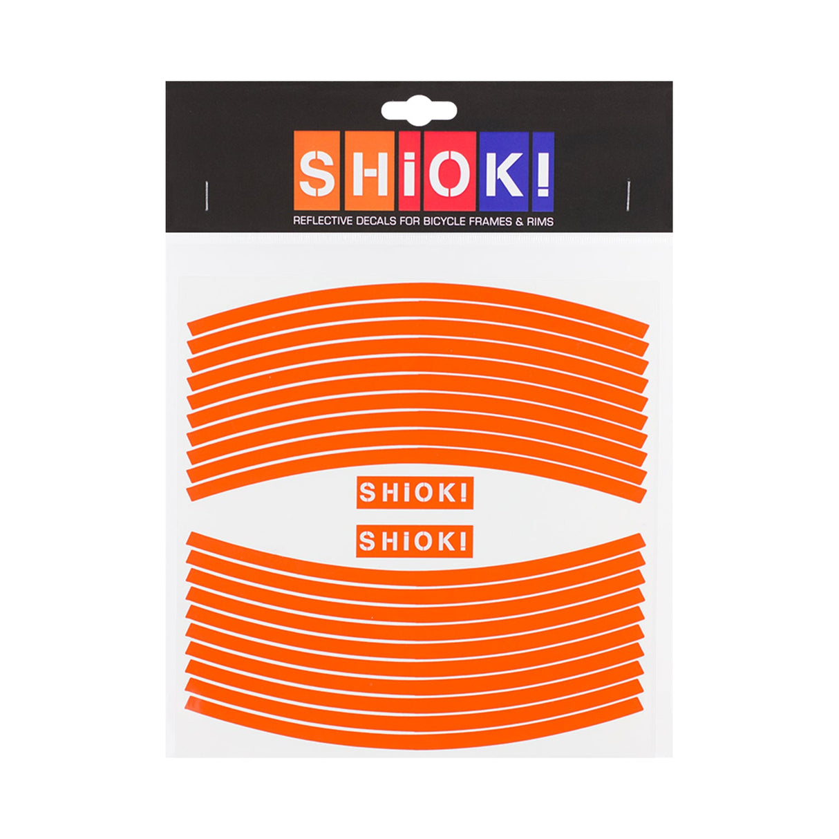 SHIOK - STRAIGHT Rim Reflectives - ZEITBIKE