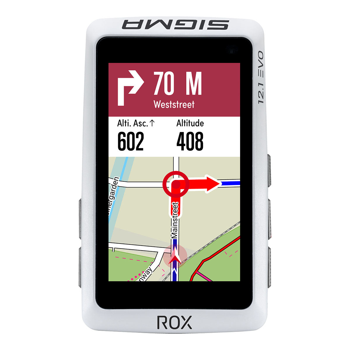 SIGMA GPS Bike Computer - ROX 12.1 EVO Basic Set