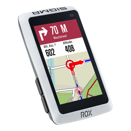 SIGMA GPS Bike Computer - ROX 12.1 EVO Sensor Set - Night Grey - ZEITBIKE