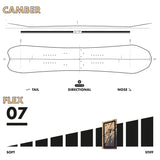 Slash by GiGi -  Vertical Split Snowboard - ApARTment