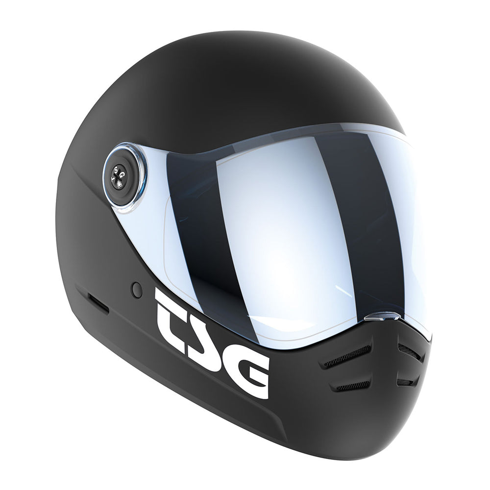 tsg goggle two TSG Pass 2.0+bonus Visor Helmet Purple 56-57 cm