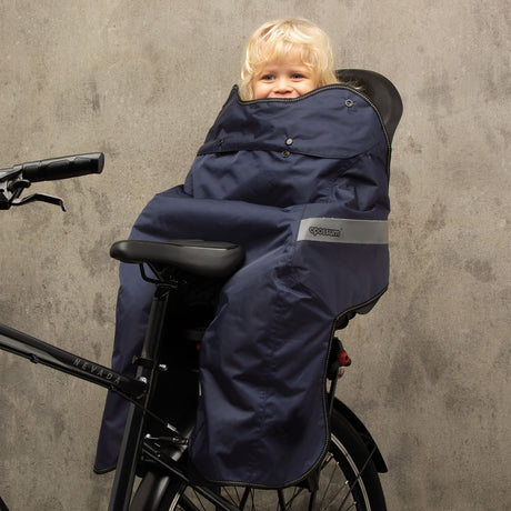 Tucano Urbano - Thermal Child Bike Seat Rain Cover with Hood - OPOSSUM® STORY - ZEITBIKE