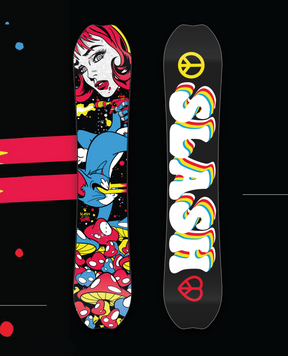 Slash by GiGi -  Happy Place Snowboard (Thumbs) - ZEITBIKE