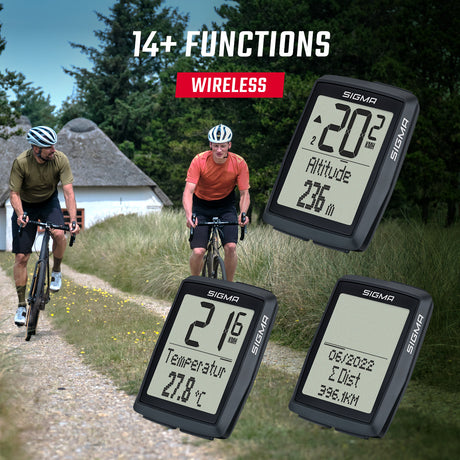SIGMA Computers - Originals BC 14.0 Wireless STS w/ Optional Cadence - ZEITBIKE