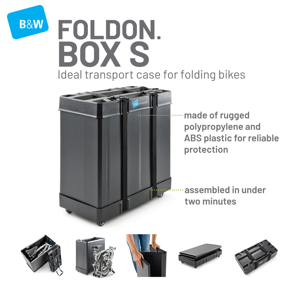 B&W foldon.box S, transport case