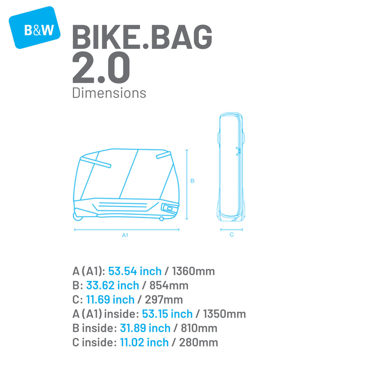 B&W Transport Bag - Bike Bag II