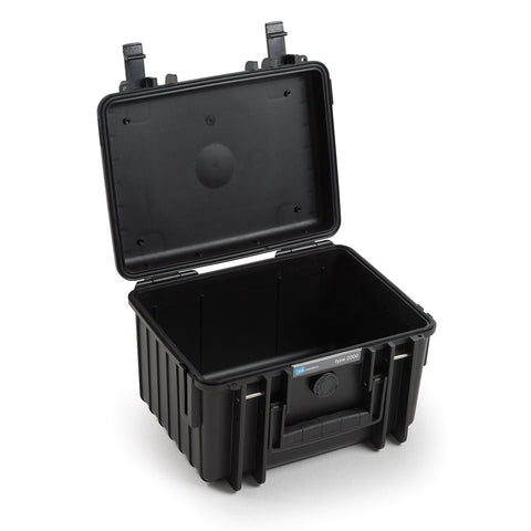 B&W Waterproof Case - Type 2000 Black Outdoor Case