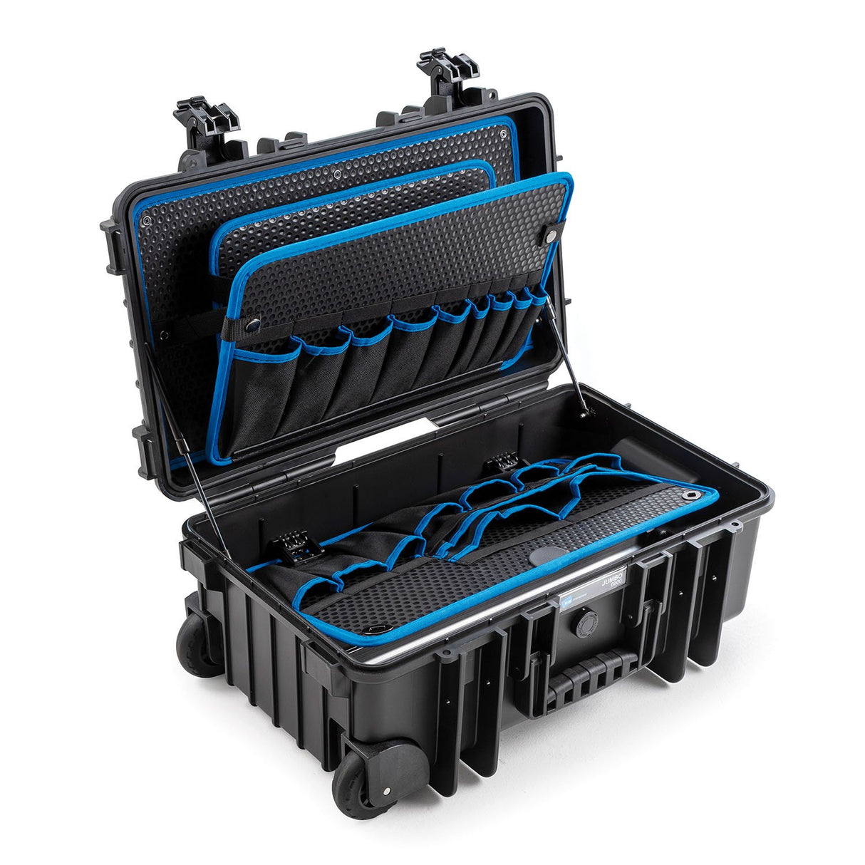 B&W Waterproof Case - Jumbo 6600 Outdoor Tool Case with Pocket Tool Boards