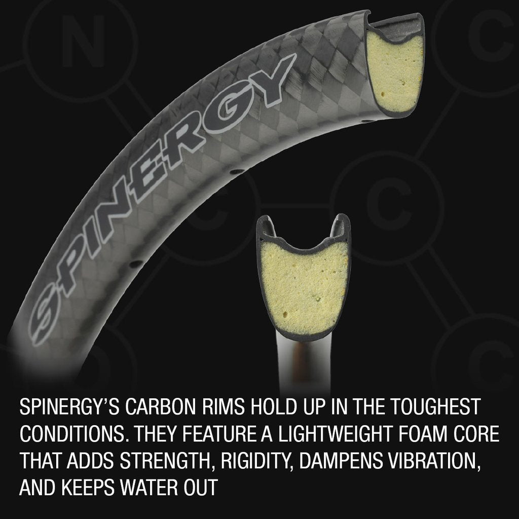 SPINERGY GXX Carbon 700c Front & Rear Wheel Set for Road