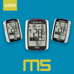 VDO Bicycle Computer M5 (wireless) bundle w/heart rate & cadence - ZEITBIKE