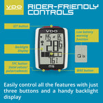 VDO Bicycle Computer M5 (wireless) bundle w/heart rate & cadence - ZEITBIKE