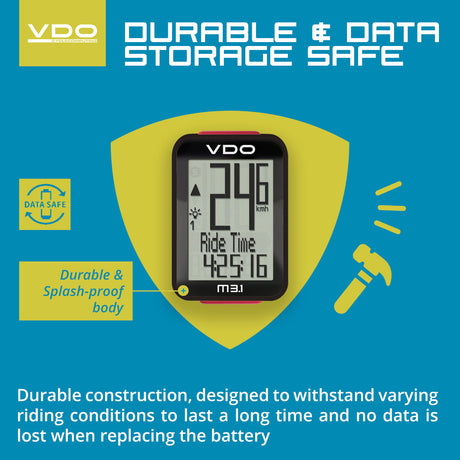 VDO Bicycle Computer M3.1 (Wireless) - ZEITBIKE