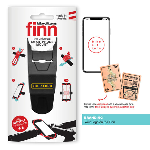 FINN - Custom Phone Mounts - Mount Branding (MOQ 100 pcs) - ZEITBIKE