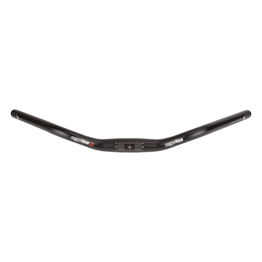 Ergotec - Trekking Handlebar - 31.8 mm - Black Sandblasted - ZEITBIKE