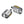 Ergotec - Pedals 608 (9/16" with Reflector | Silver) - ZEITBIKE