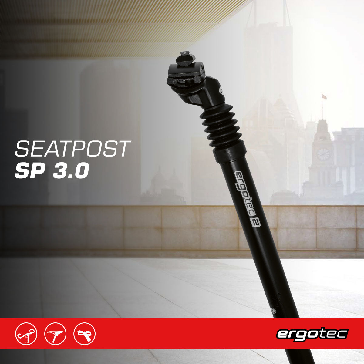ergo sattelstütze Ergotec - SP-3.0