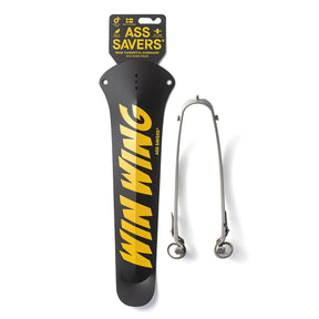 Ass Savers Win Wing Road Rear Mudguard w/ Grey Wishbone - ZEITBIKE