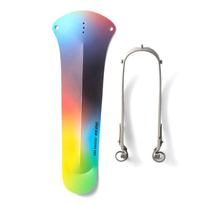 Ass Savers Win Wing Gravel Rear Mudguard w/ Grey Wishbone - ZEITBIKE