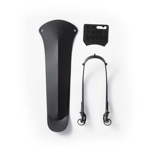Ass Savers Win Wing 2 Gravel Rear Mudguard w/ Black Wishbone - ZEITBIKE