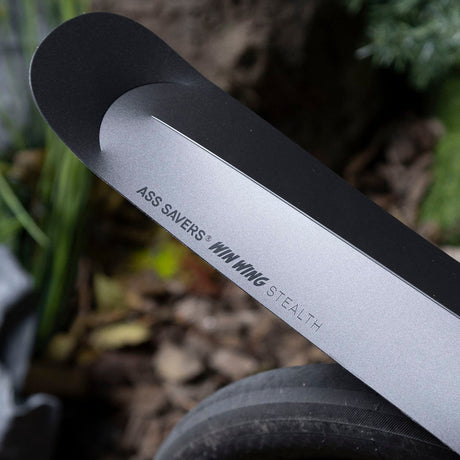 Ass Savers Win Wing 2 Gravel Rear Mudguard w/ Black Wishbone - ZEITBIKE