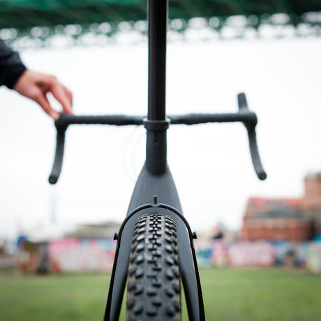 Ass Savers Win Wing 2 Gravel Rear Mudguard w/ Black Wishbone - ZEITBIKE