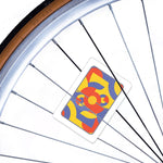 Bike Citizens - Reflective Spoke Cards - Bauhaus Series (Set of 4)