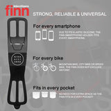 FINN - Universal Bicycle Phone Mount - Black - ZEITBIKE