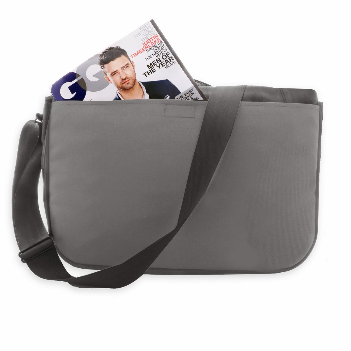 Alchemy Goods - Jefferson Messenger Bag - Black/Grey