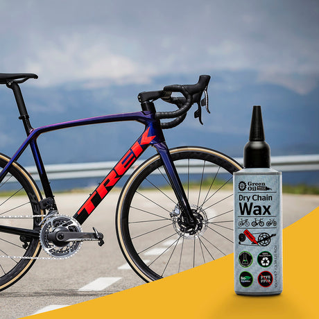 Green Oil - Dry Chain Wax - Dry Conditions - 100ml - ZEITBIKE