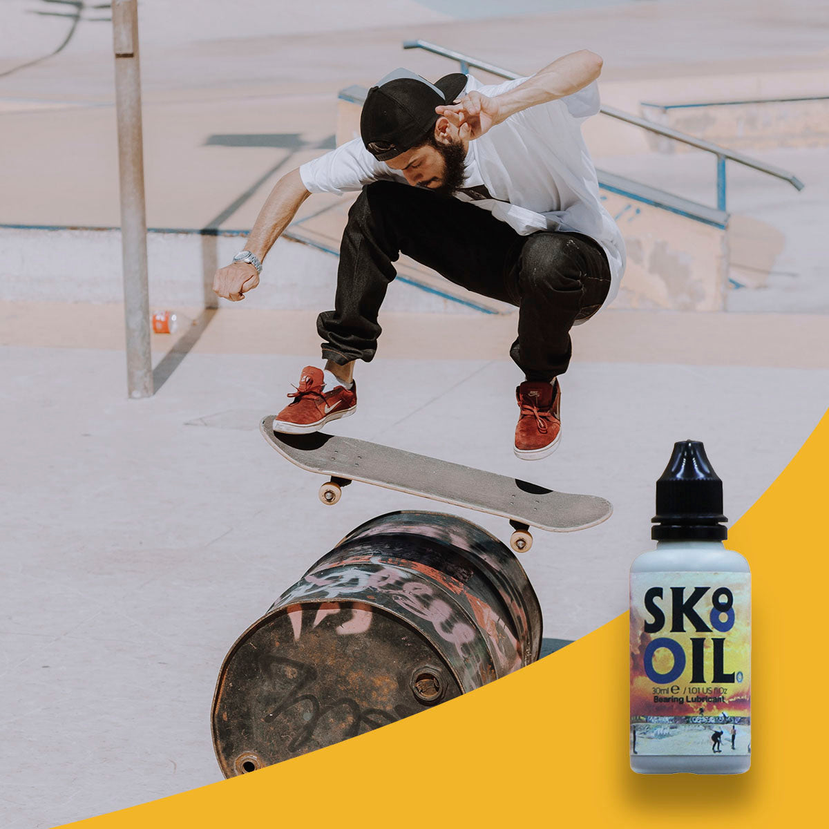 SK8 Oil - Skateboard Bearing Lubricant  ZEITBIKE