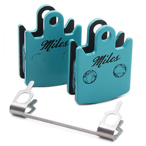 Miles Racing - Disc Pads Semi Metallic - Hope M4, E4, DH4 w/spring (4pcs) - ZEITBIKE