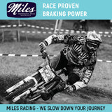 Miles Racing - Disc Pads Organic - Shimano Deore BR-M525/ 575/ 486/ 475/ 485 Hydraulic, C501, C601, Shimano Deore 515/ 416, Tektro Auriga Comp & Pro, Draco - ZEITBIKE