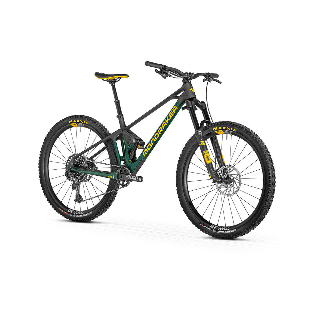 Mondraker - FOXY CARBON XR Bike - Green-Carbon-Ohlins Yellow (ENDURO)