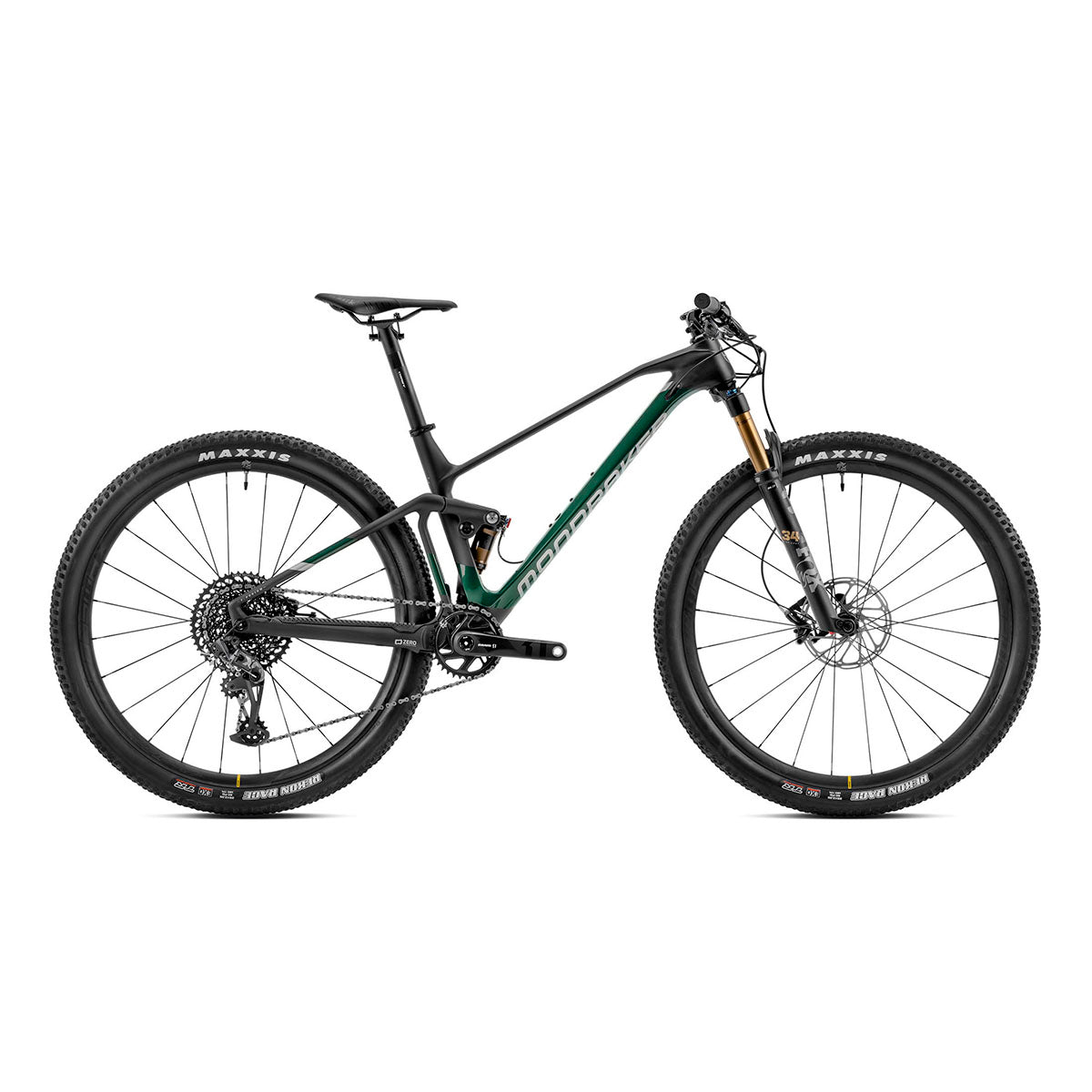 Mondraker - F-PODIUM CARBON R Bike - Carbon/Green/Silver (XC RACE)