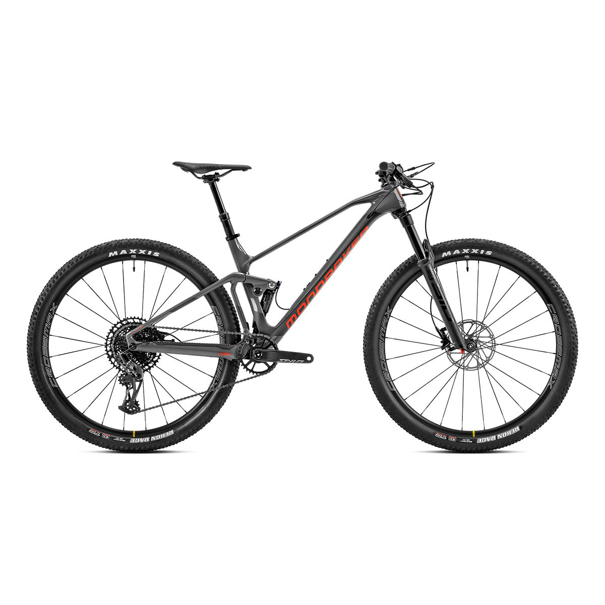 Mondraker - F-PODIUM CARBON DC Bike - Gray/Carbon/Red (XC RACE)