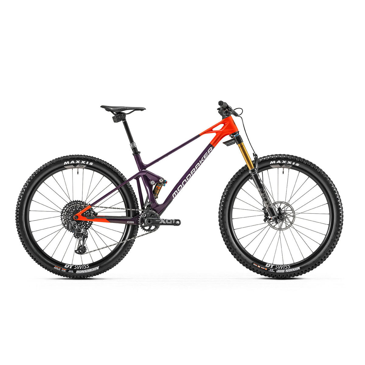 Mondraker - Raze Carbon RR SL Bike - Deep Purple-Flame Red (TRAIL