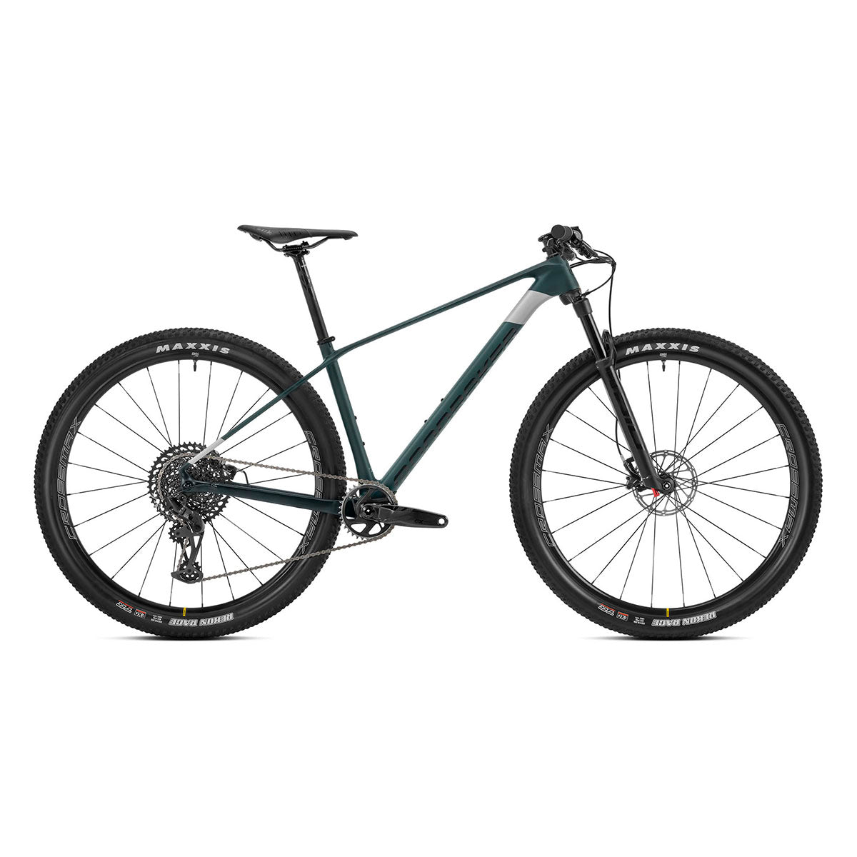 Mondraker - PODIUM CARBON Bike - Green/Silver (XC RACE)