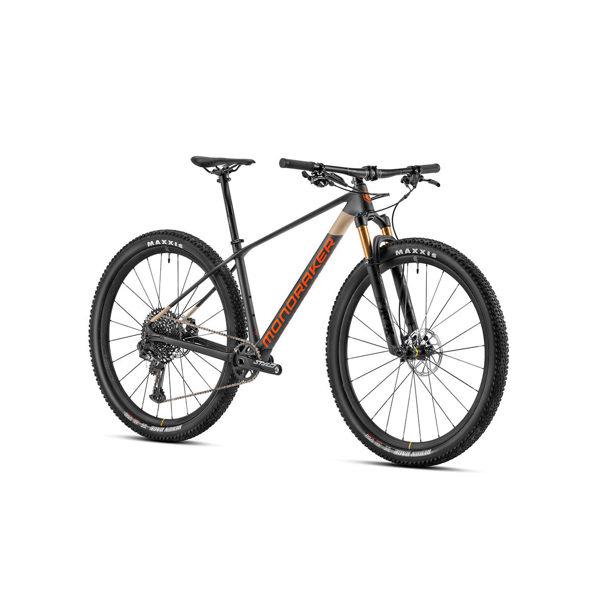 Mondraker - PODIUM CARBON R Bike - Silver/Gray/Orange (XC RACE)