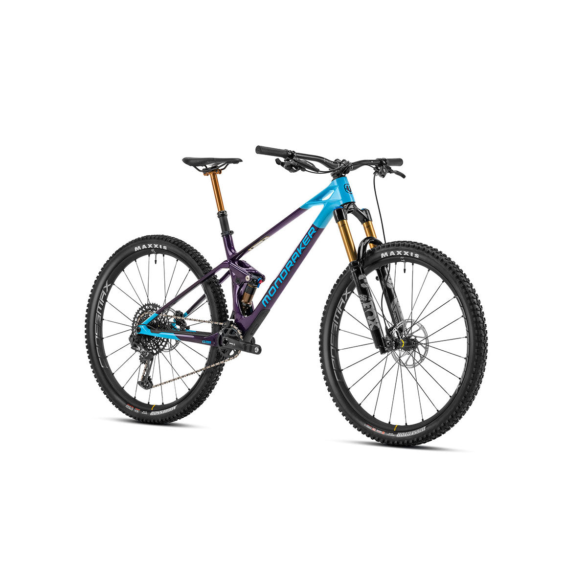 Mondraker - RAZE CARBON RR Bike - Deep Purple/Light Blue (TRAIL)