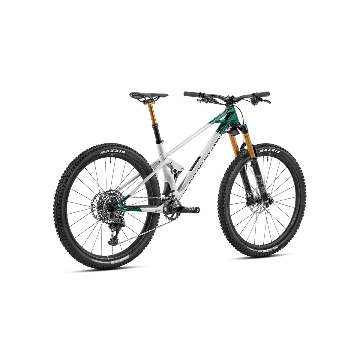 Mondraker - RAZE CARBON RR SL Bike - Silver/Green (TRAIL)