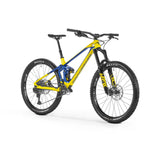 Mondraker - SUPERFOXY CARBON R  Bike in Yellow / Blue (SUPER ENDURO | 2021) - ZEITBIKE