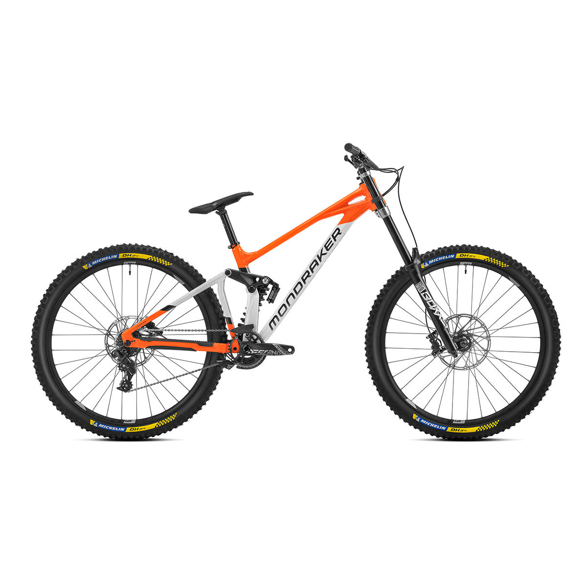 Mondraker - SUMMUM MX Bike - White/Orange (DOWNHILL)