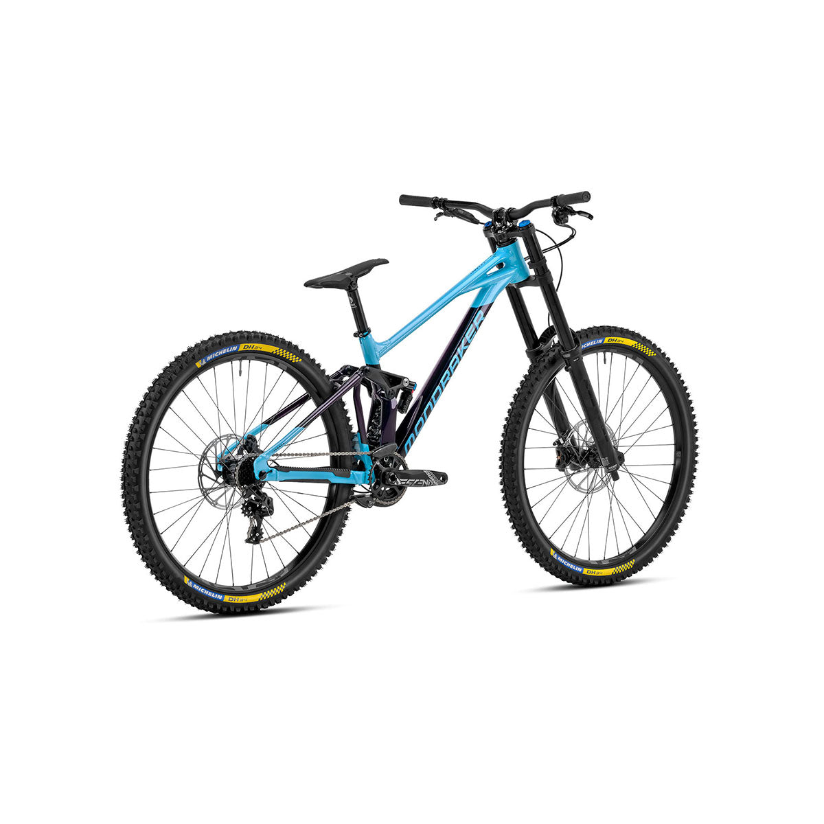 Mondraker - SUMMUM R Bike - Deep Purple/Light Blue (DOWNHILL)