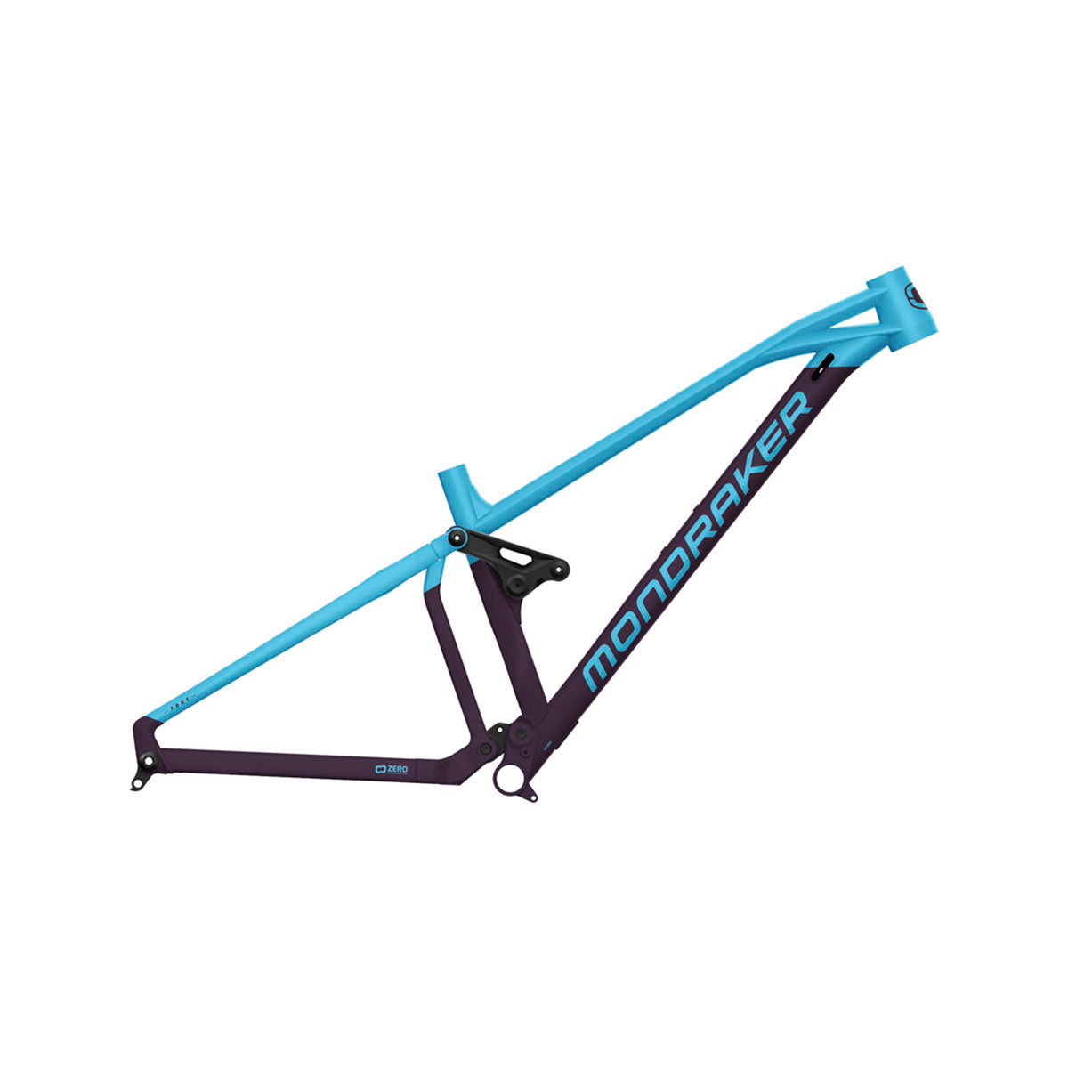 Mondraker - FOXY R Frame Kit - Deep Purple/Light Blue (ENDURO/AM)